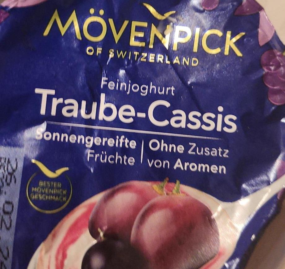 Zdjęcia - Feinjoghurt Traube Cassis Mövenpick