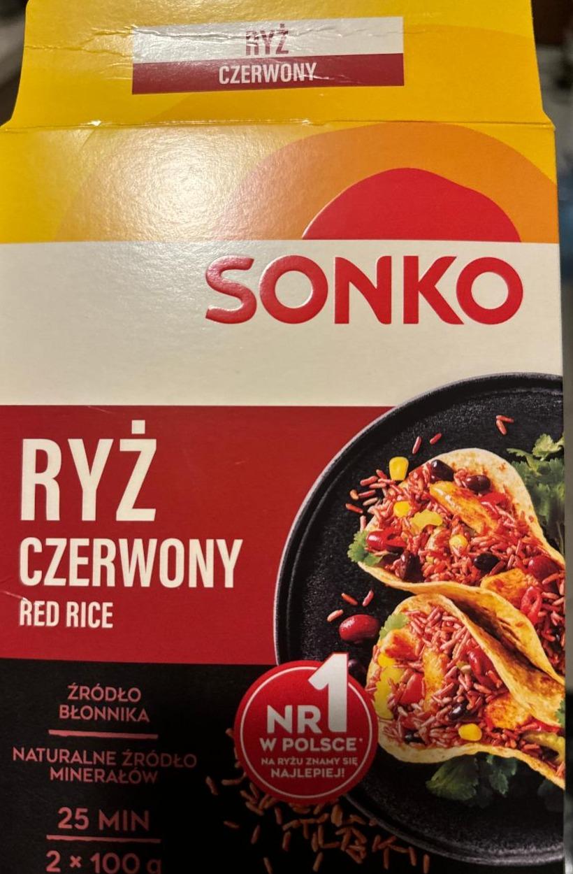 Zdjęcia - Sonko Ryż czerwony 200 g (2 x 100 g)