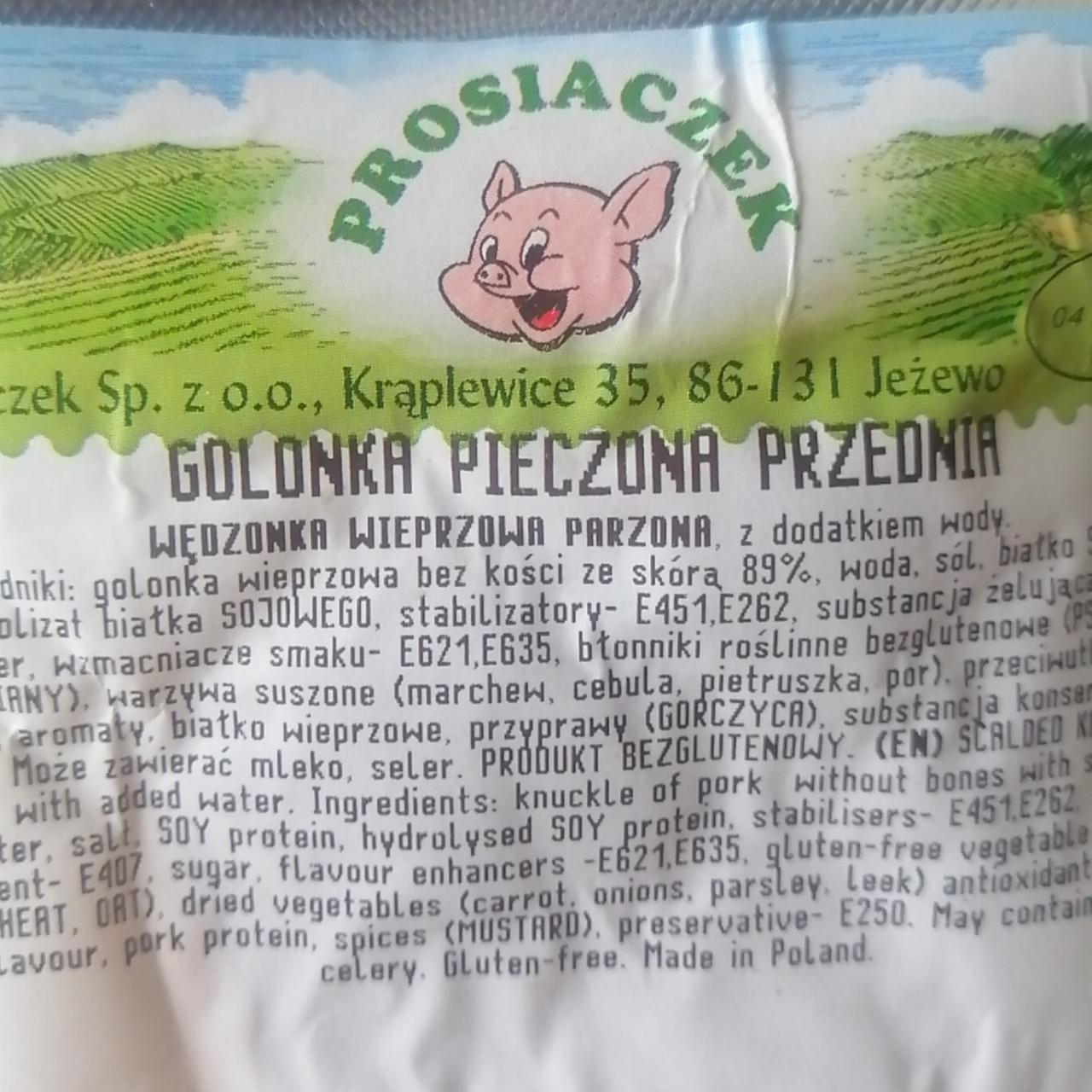 Zdjęcia - Golonka pieczona przednia Prosiaczek