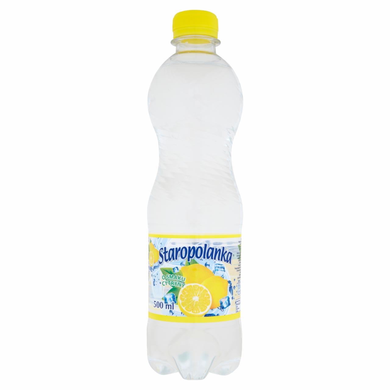 Zdjęcia - Staropolanka o smaku cytryny Napój gazowany 500 ml