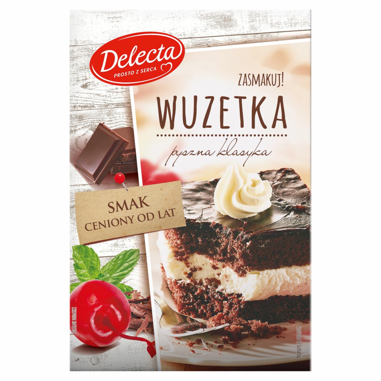 Zdjęcia - Delecta Wuzetka Ciasto w proszku 490 g