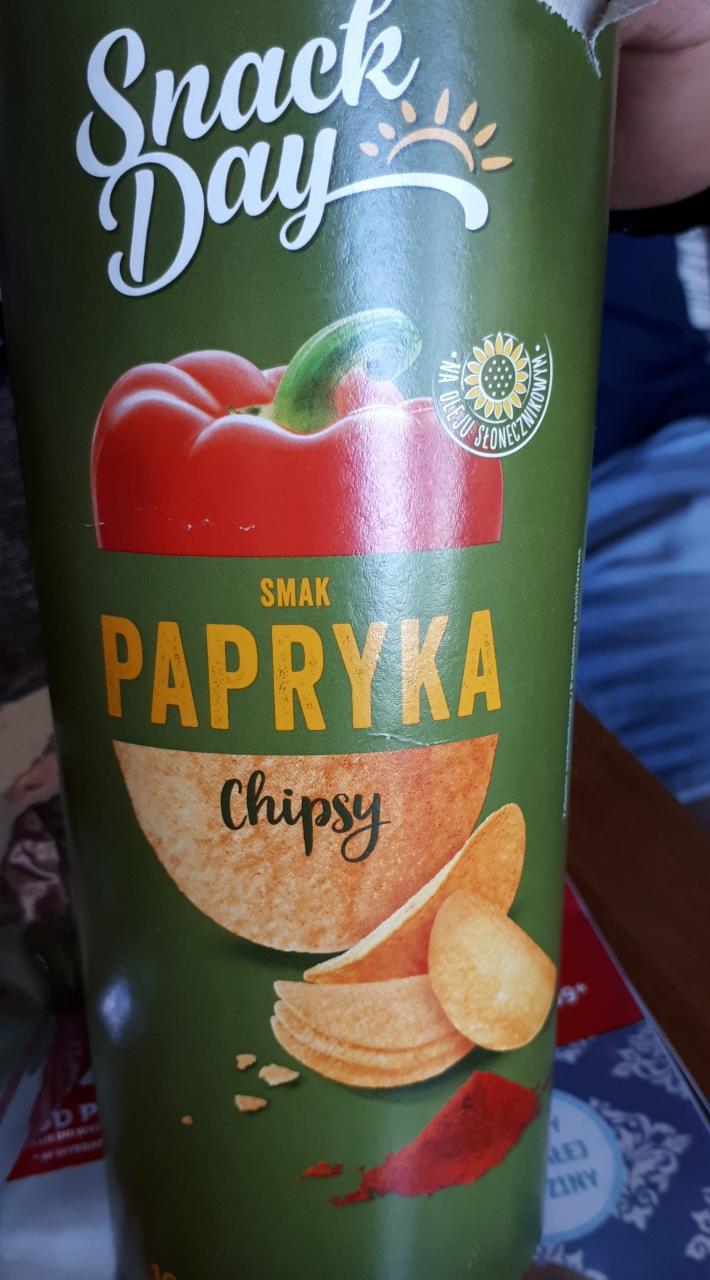 Zdjęcia - chipsy ziemniaczane snack day papryka