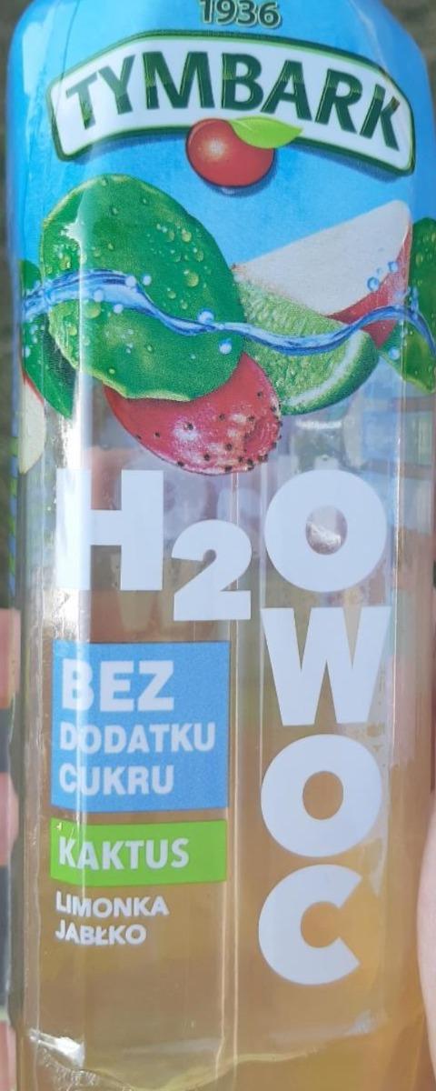 Zdjęcia - Tymbark H2O owoc kaktus limonka jabłko