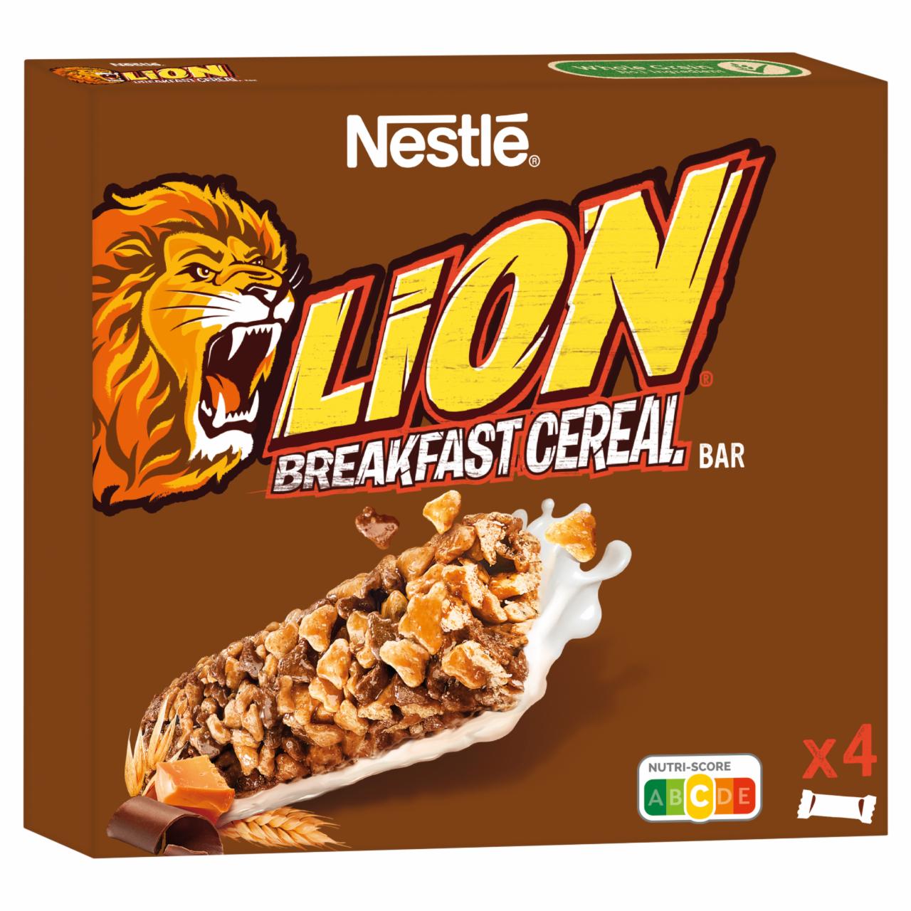 Zdjęcia - Nestlé Lion Płatki śniadaniowe w formie batonika 100 g (4 x 25 g)