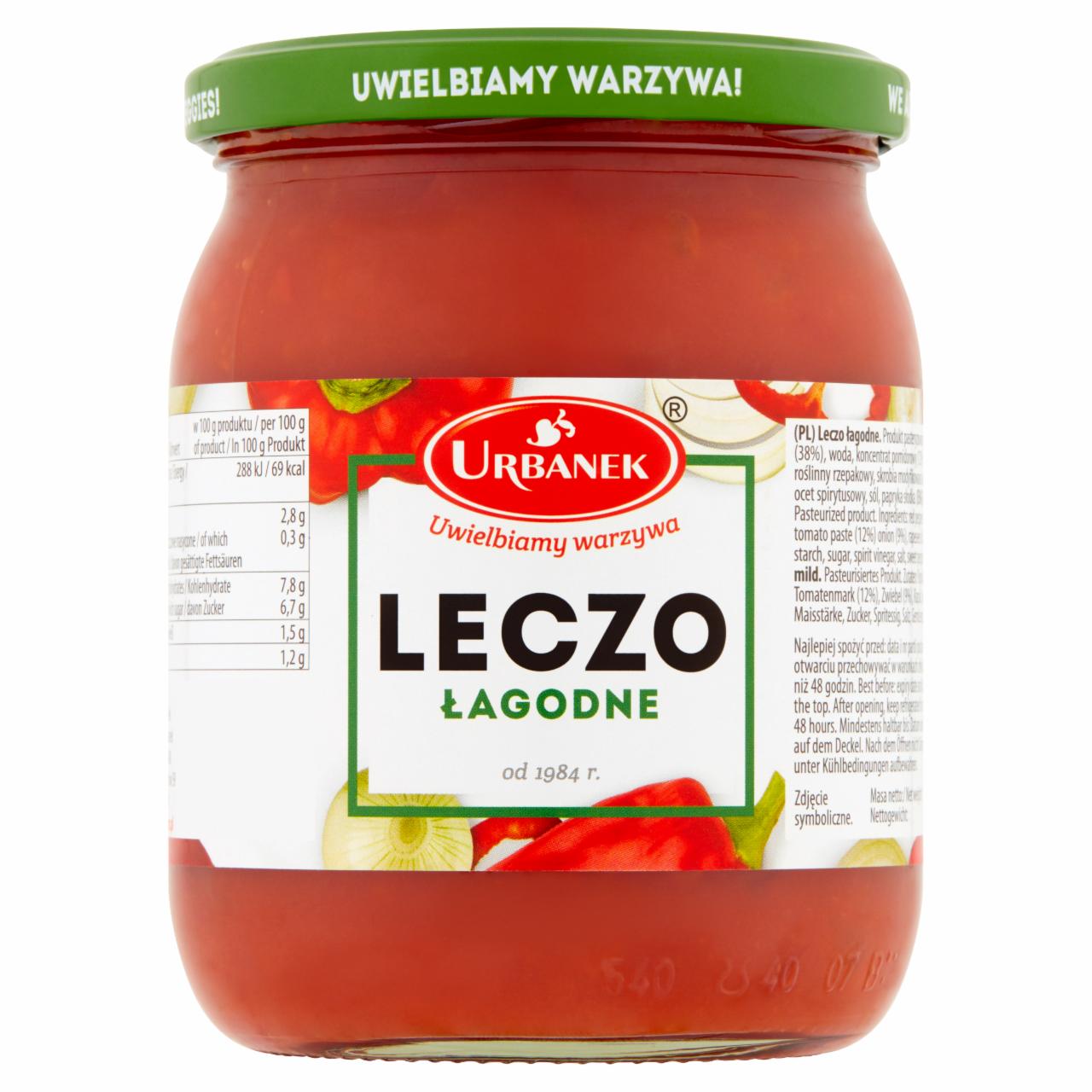 Zdjęcia - Urbanek Leczo łagodne 510 g