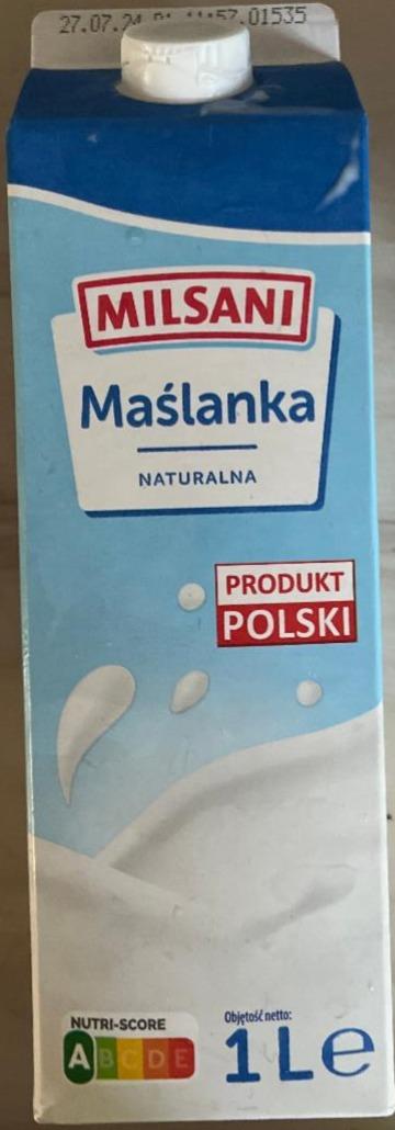 Zdjęcia - Maślanka naturalna Milsani