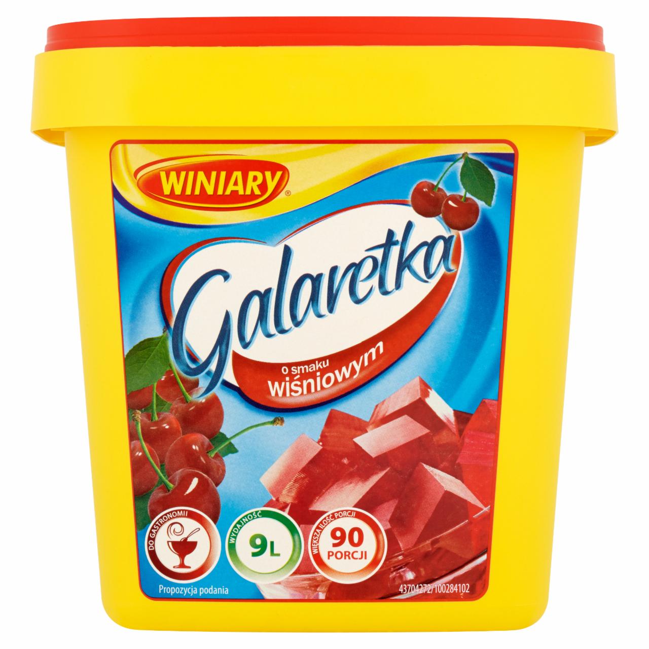 Zdjęcia - Winiary Galaretka o smaku wiśniowym 1,3 kg