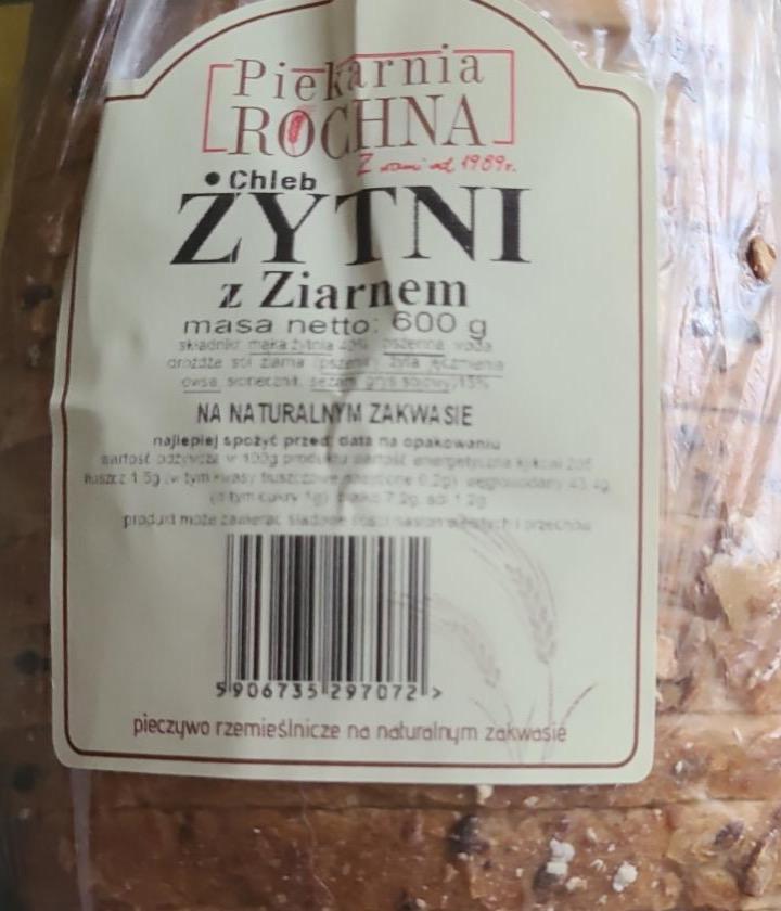 Zdjęcia - Chleb żytni z Ziarnem Piekarnia Rochna