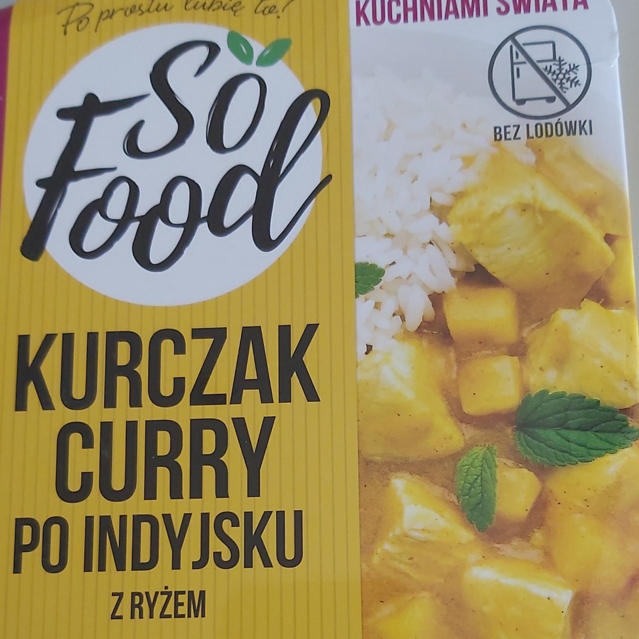 Zdjęcia - Kurczak w sosie curry z ryżem Na szybko