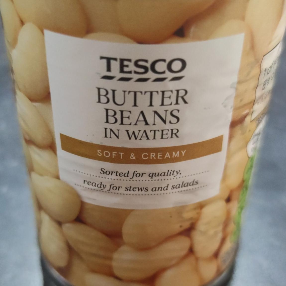 Zdjęcia - fasola butter Tesco