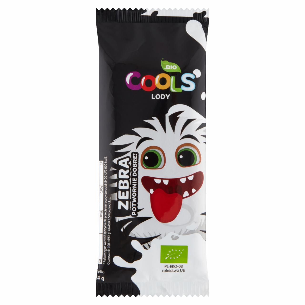 Zdjęcia - BIO Cools Zebra Lody śmietankowo-czekoladowe 100 ml