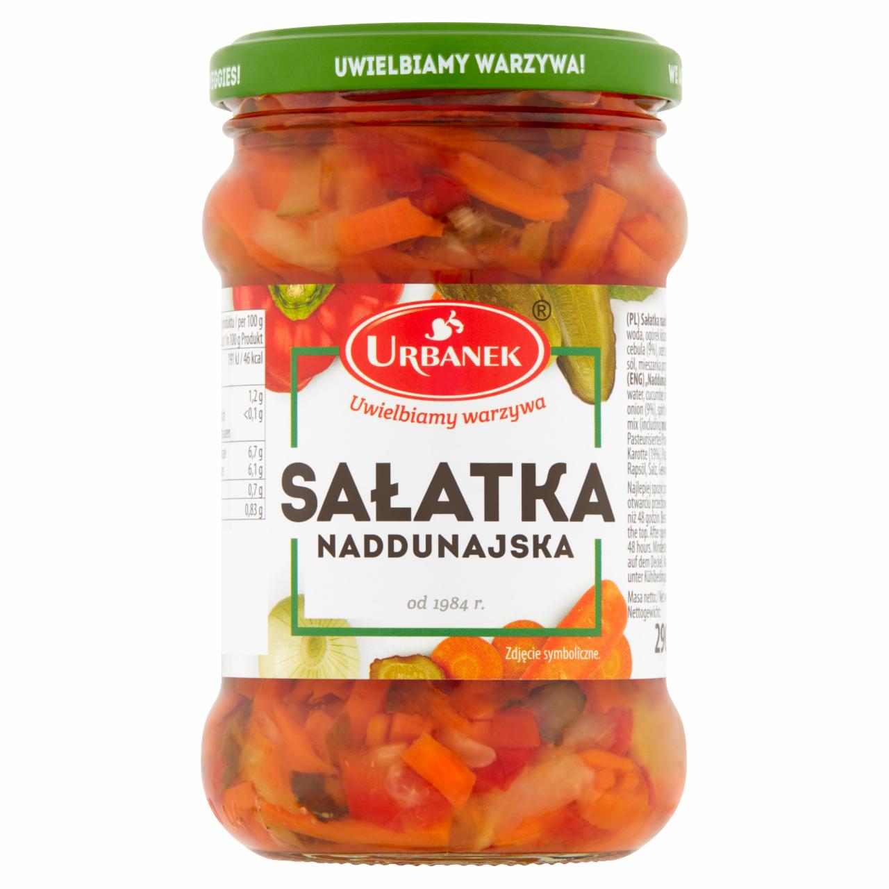 Zdjęcia - Urbanek Sałatka naddunajska 290 g