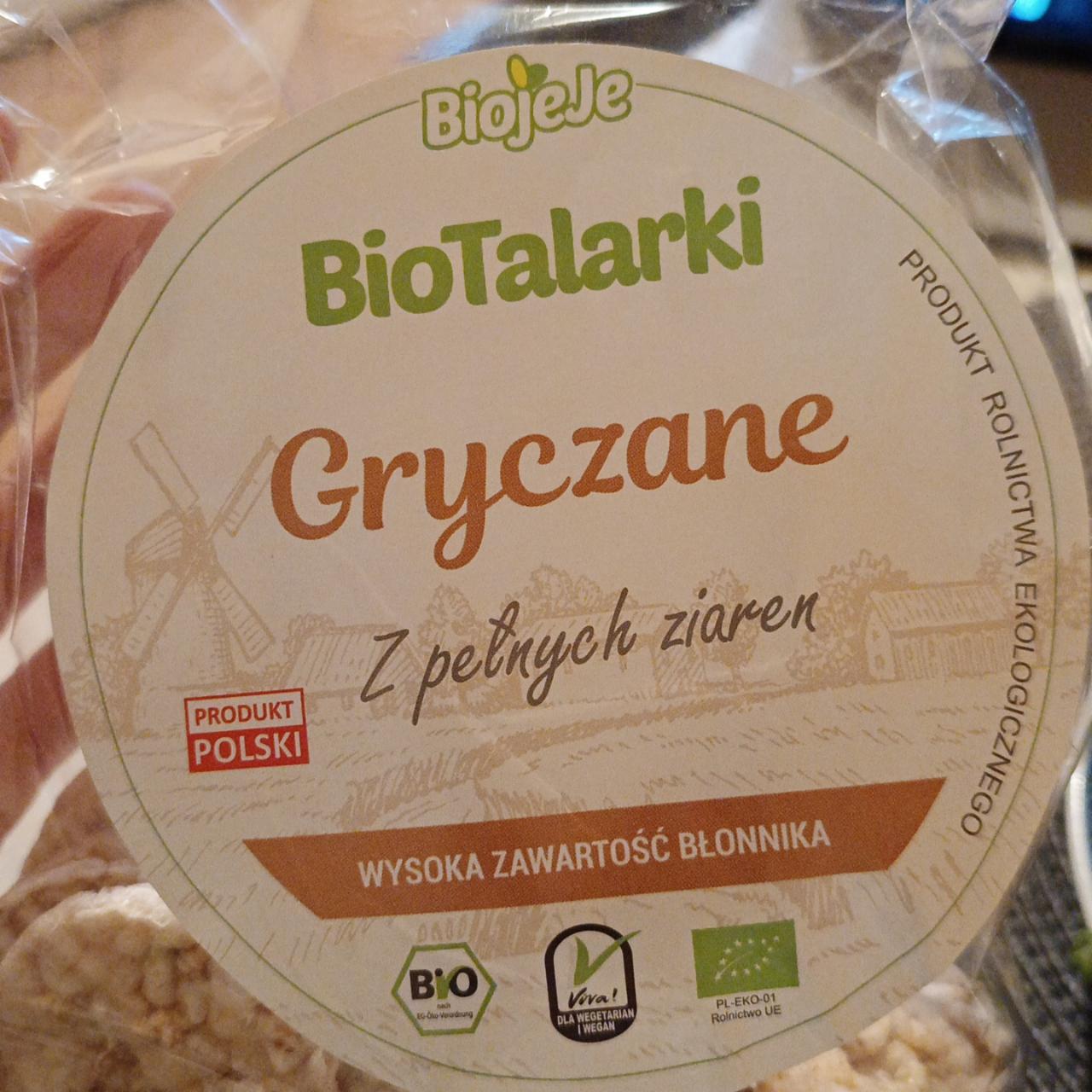 Zdjęcia - BioTalarki Gryczane z Pełnych Ziaren BioJeJe