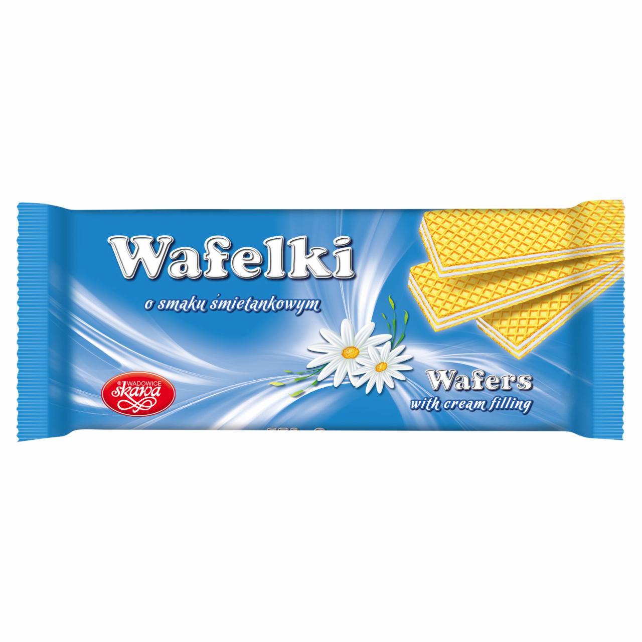 Zdjęcia - Wadowice Skawa Wafelki o smaku śmietankowym 180 g