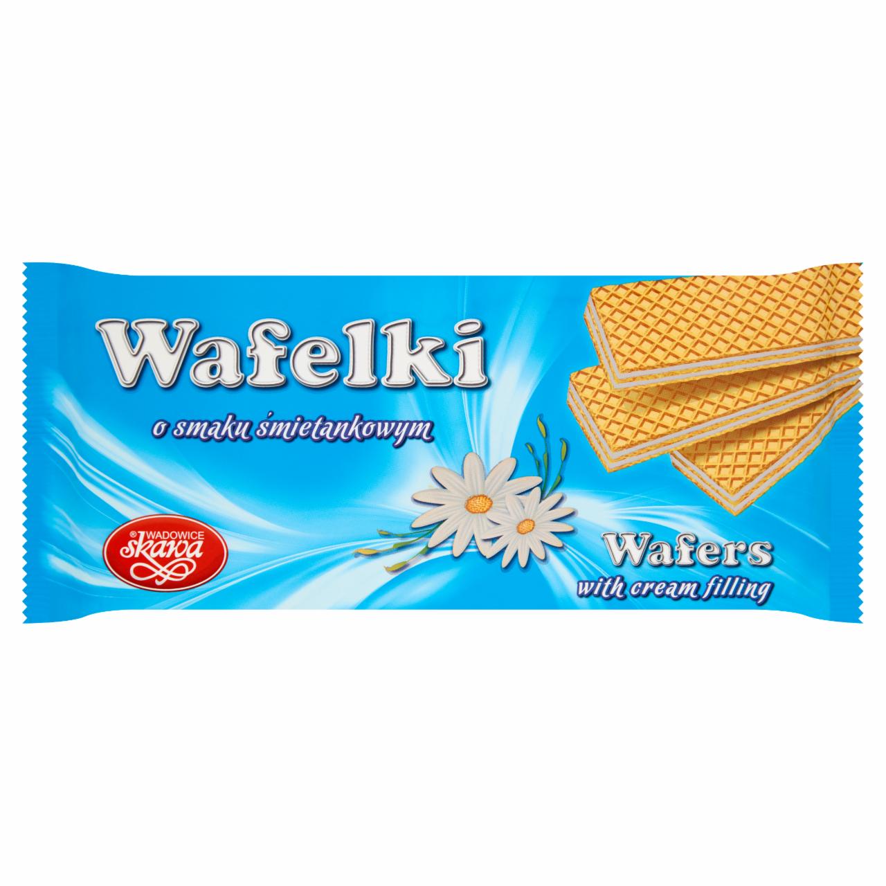 Zdjęcia - Wadowice Skawa Wafelki o smaku śmietankowym 180 g