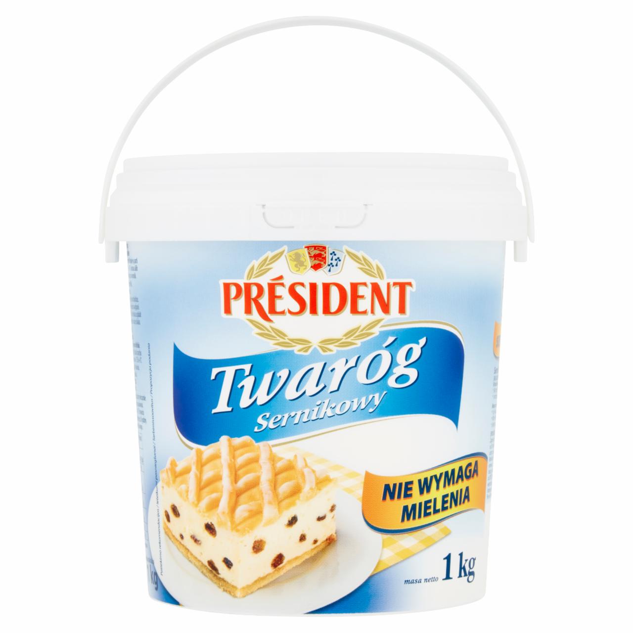 Zdjęcia - Président Twaróg sernikowy 1 kg