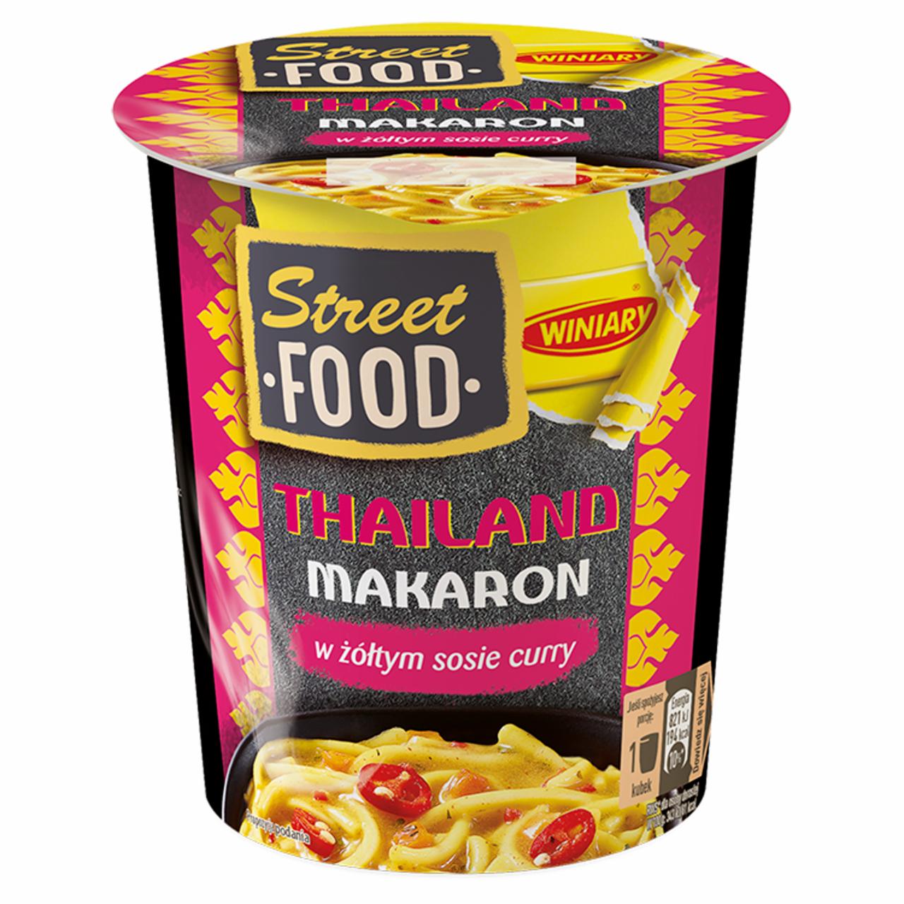 Zdjęcia - Winiary Street Food Thailand Makaron w żółtym sosie curry 51 g