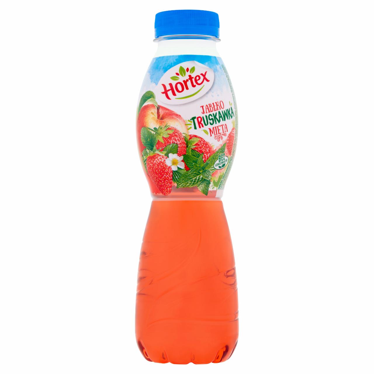 Zdjęcia - Hortex Napój jabłko truskawka mięta 500 ml