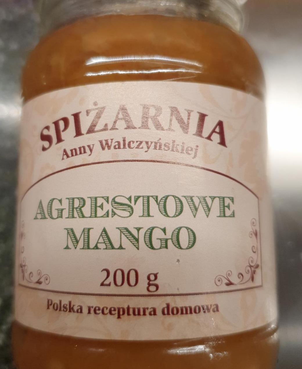 Zdjęcia - Agrestowe mango Spiżarnia Anny Walczynskiej