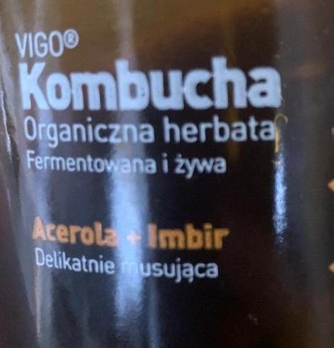 Zdjęcia - VIGO Kombucha Acerola+Imbir