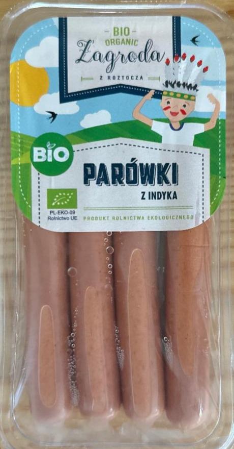 Zdjęcia - Parówki z indyka bio Zagroda