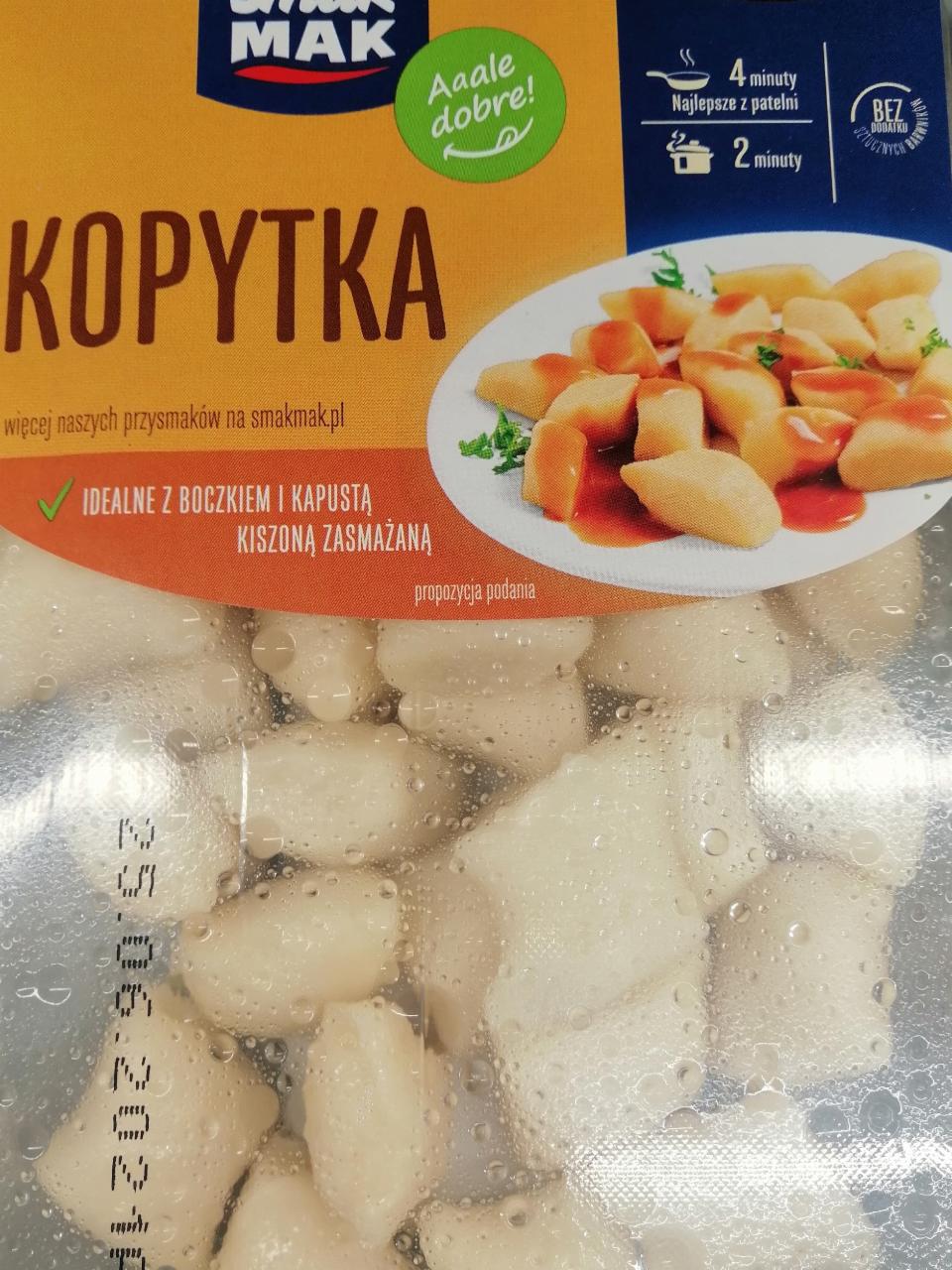 Zdjęcia - Kopytka smak mak