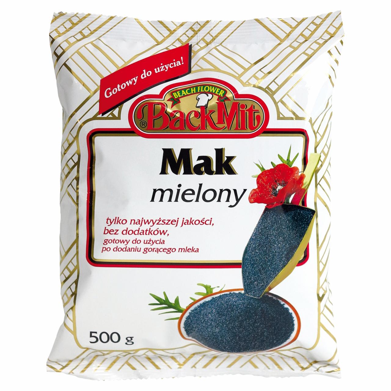 Zdjęcia - BackMit Mak mielony 500 g