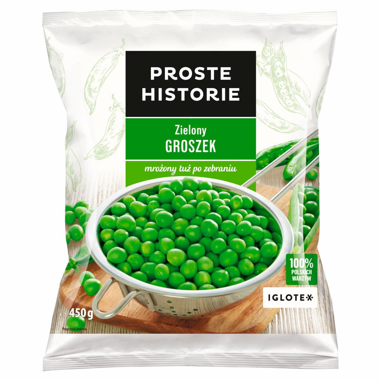 Zdjęcia - Proste Historie Zielony groszek 450 g