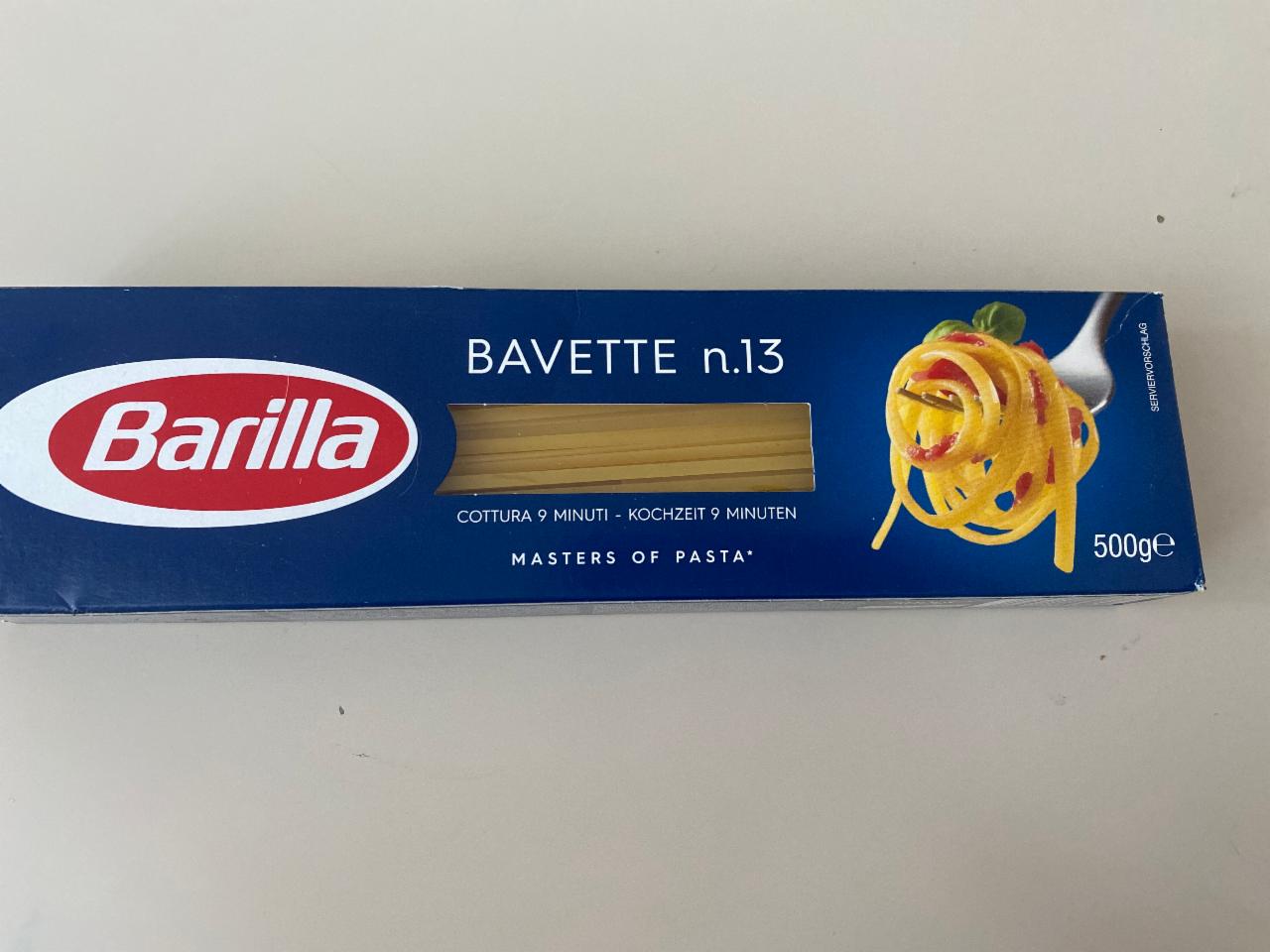 Zdjęcia - Makaron bavette n. 13 Barilla