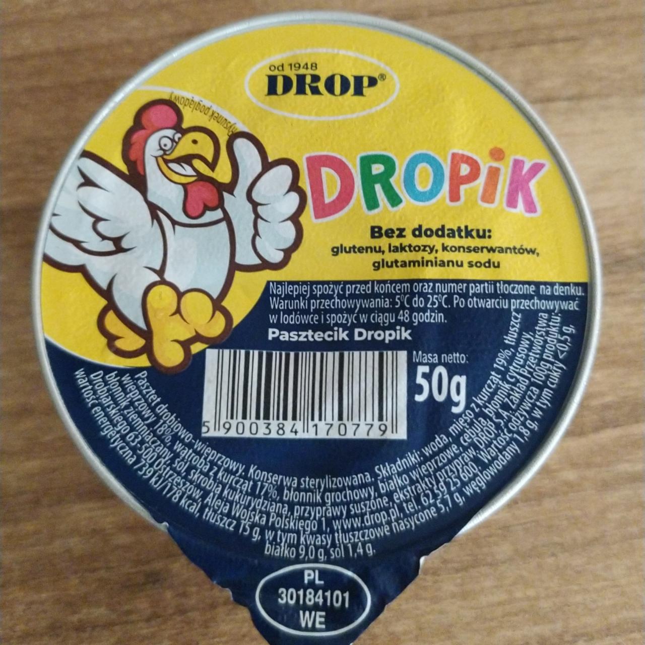 Zdjęcia - Dropik pasztecik Drop