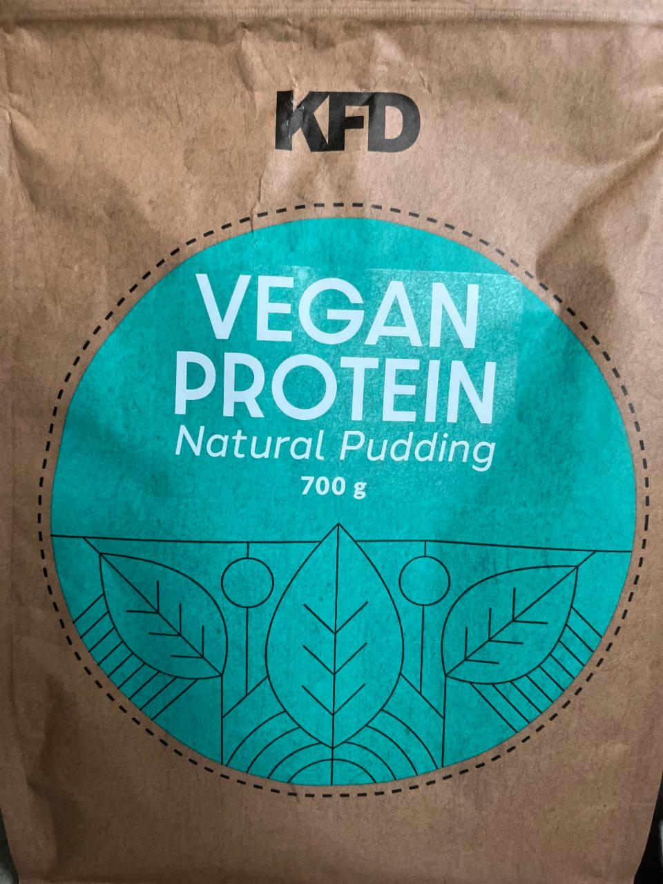 Zdjęcia - Vegan Protein Natural Pudding KFD