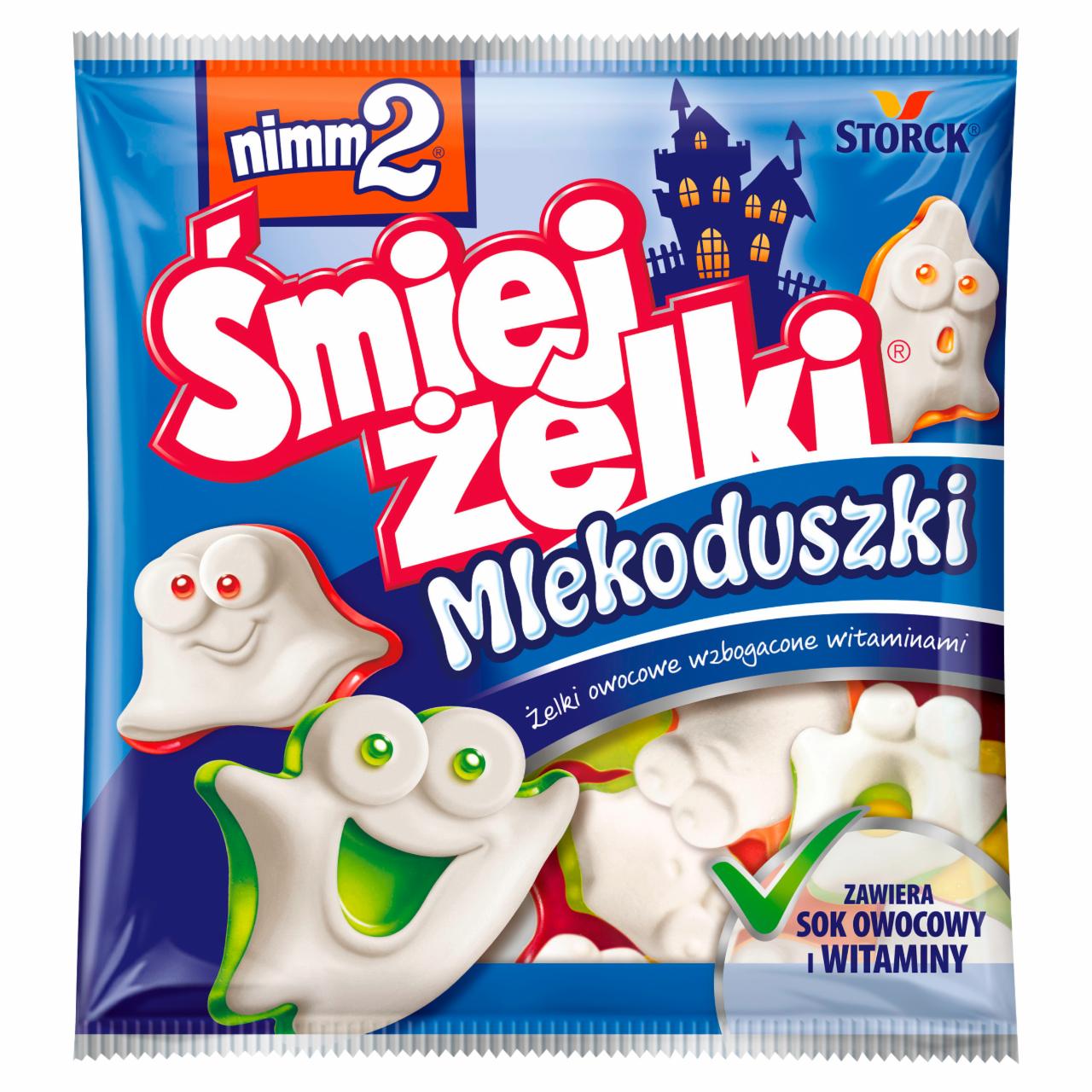 Zdjęcia - Śmiejżelki Mlekoduszki Żelki owocowe wzbogacone witaminami 90 g nimm2