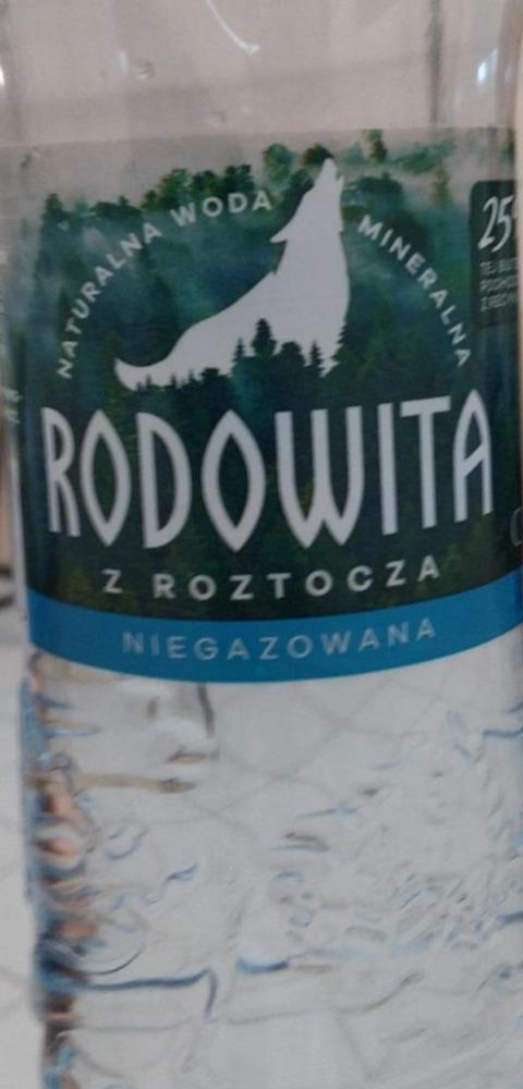 Zdjęcia - Naturalna woda mineralna niegazowana Rodowita