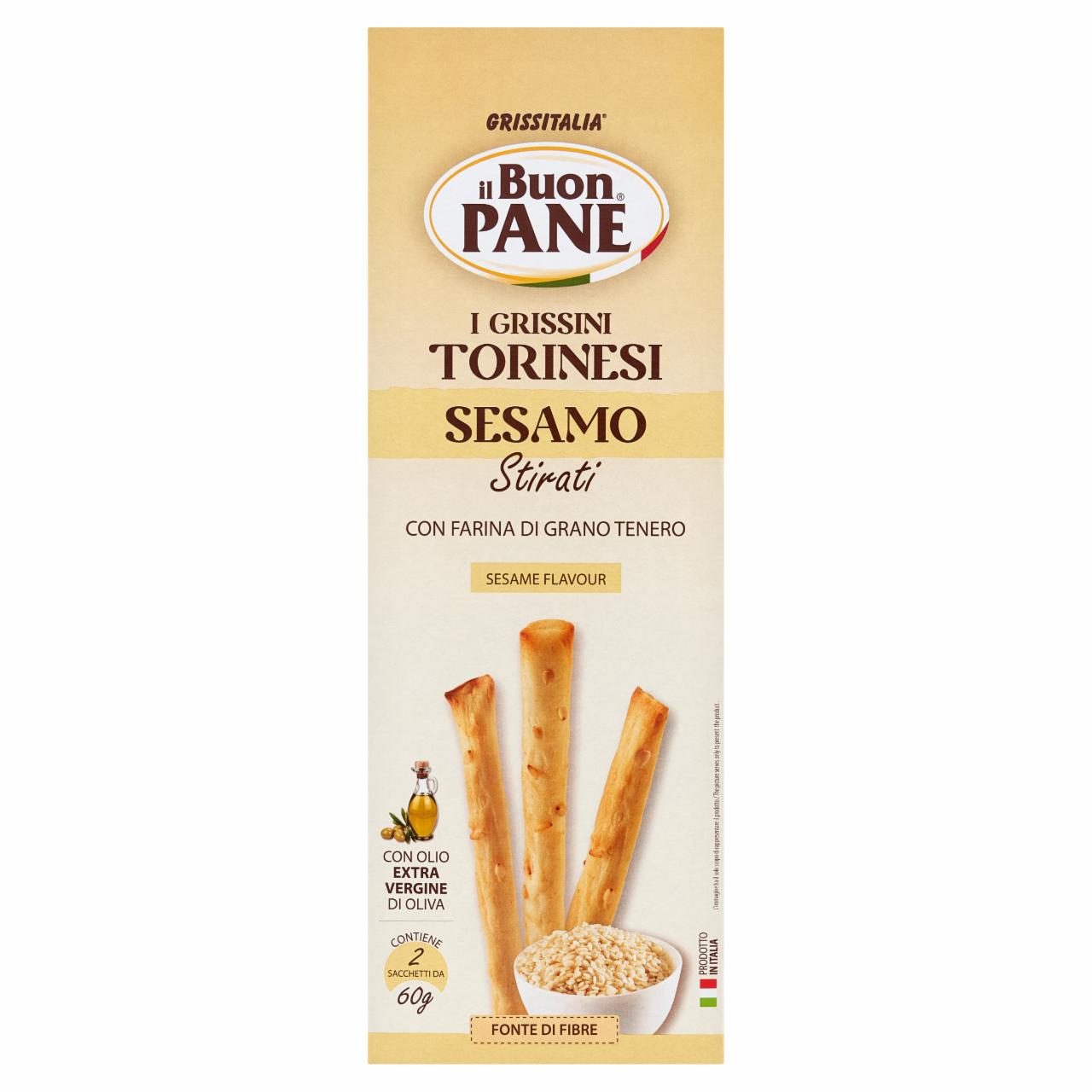 Zdjęcia - Il Buon Pane Paluszki z oliwą extra virgin 120 g