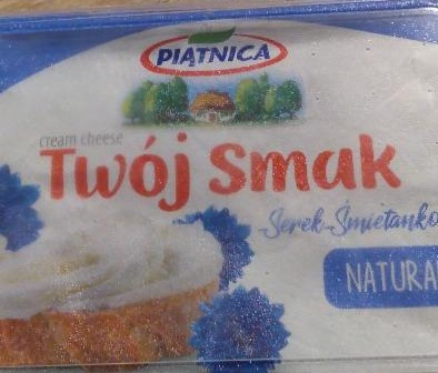 Zdjęcia - Twój smak serek śmietankowy naturalny Piątnica