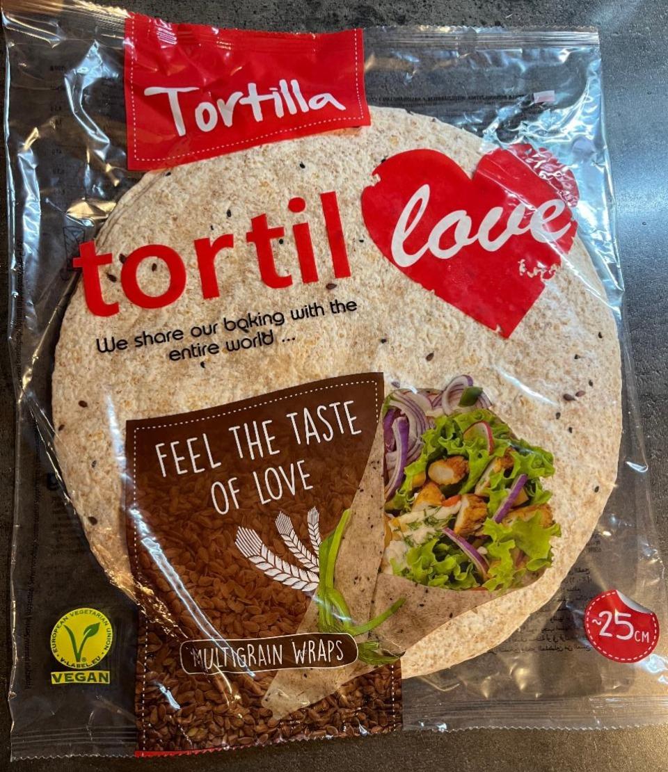 Zdjęcia - Pszenno-żytnia wieloziarnista z nasionami lnu i czarnuszka Tortilla Tortillove