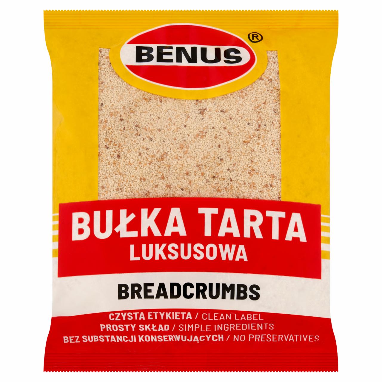 Zdjęcia - Benus Bułka tarta luksusowa 400 g