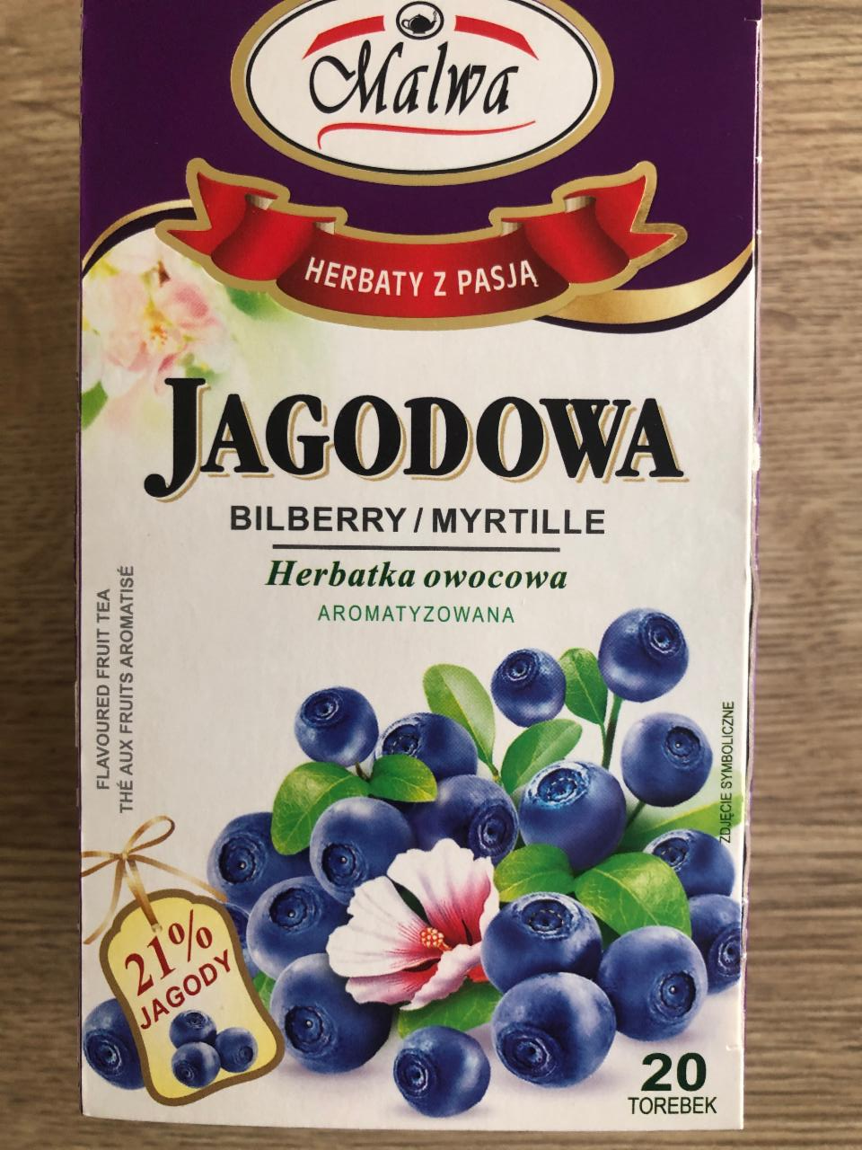 Zdjęcia - Herbatka owocowa Jagodowa Malwa