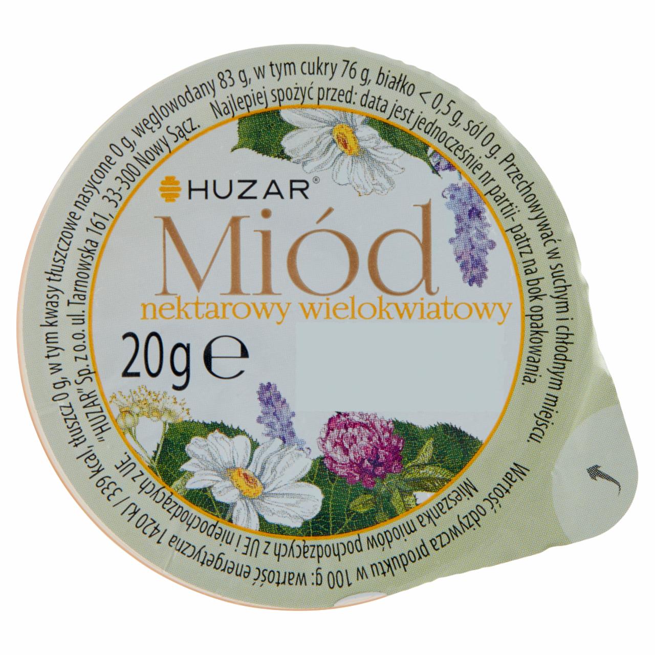 Zdjęcia - Huzar Miód nektarowy wielokwiatowy 20 g