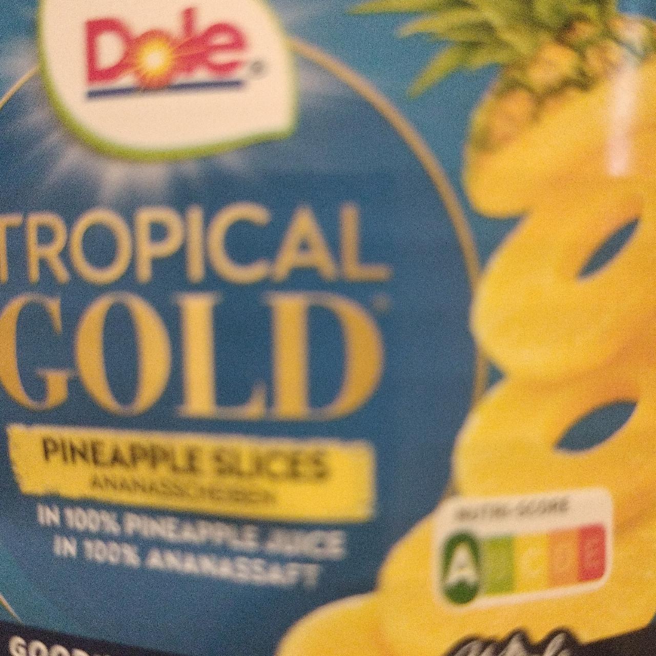 Zdjęcia - Tropical gold pineapple slices Dole