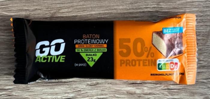 Zdjęcia - Baton proteinowy smak słony karmel Go active