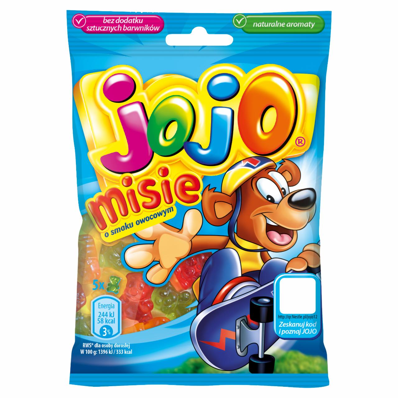 Zdjęcia - Jojo Misie Żelki o smaku owocowym 90 g