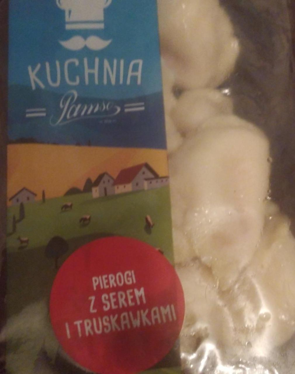 Zdjęcia - Pierogi z serem i truskawkami Kuchnia Pamse