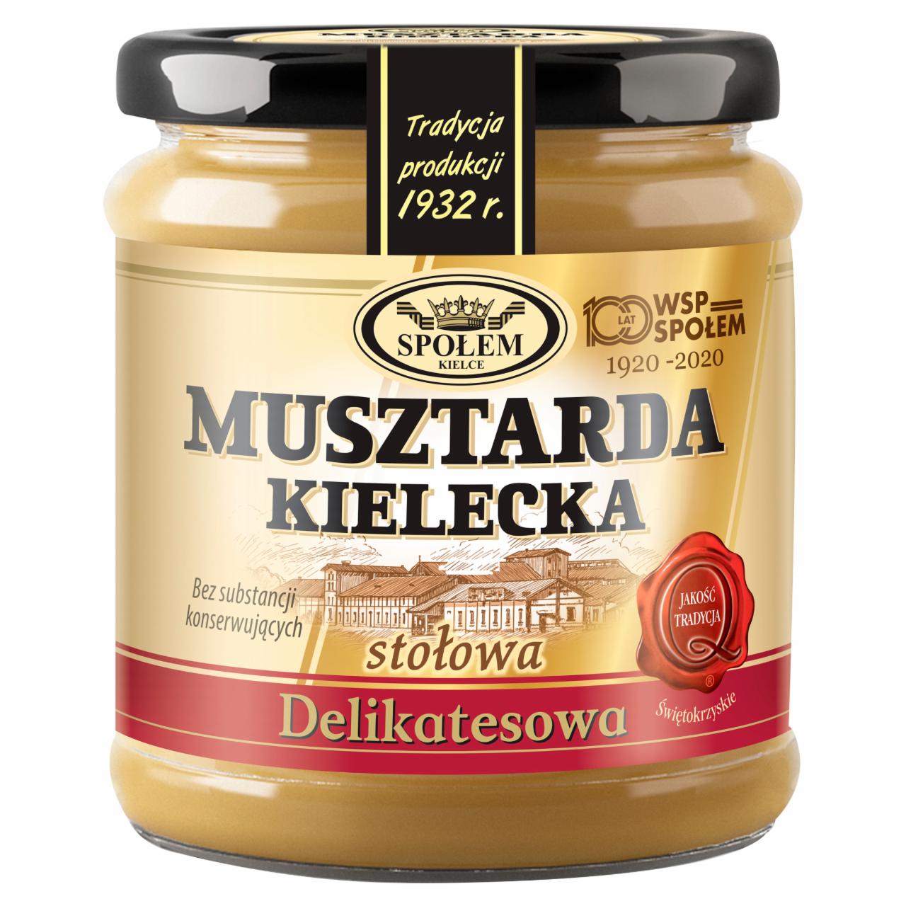 Zdjęcia - Musztarda Kielecka delikatesowa 190 g