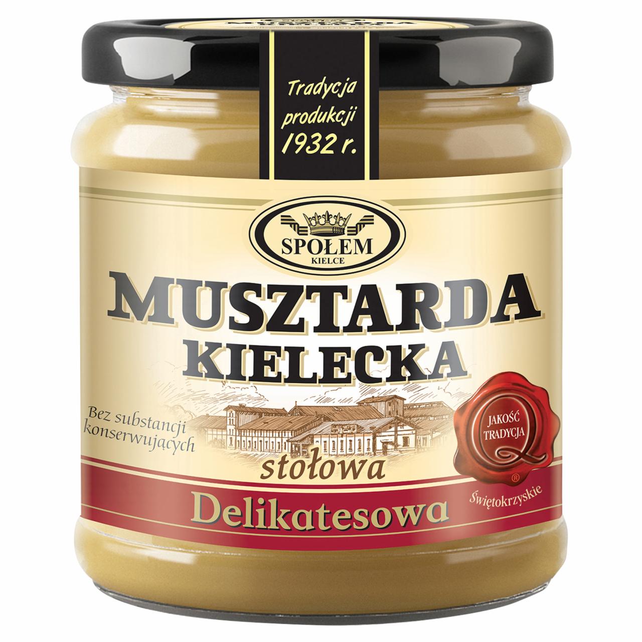 Zdjęcia - Musztarda Kielecka delikatesowa 190 g