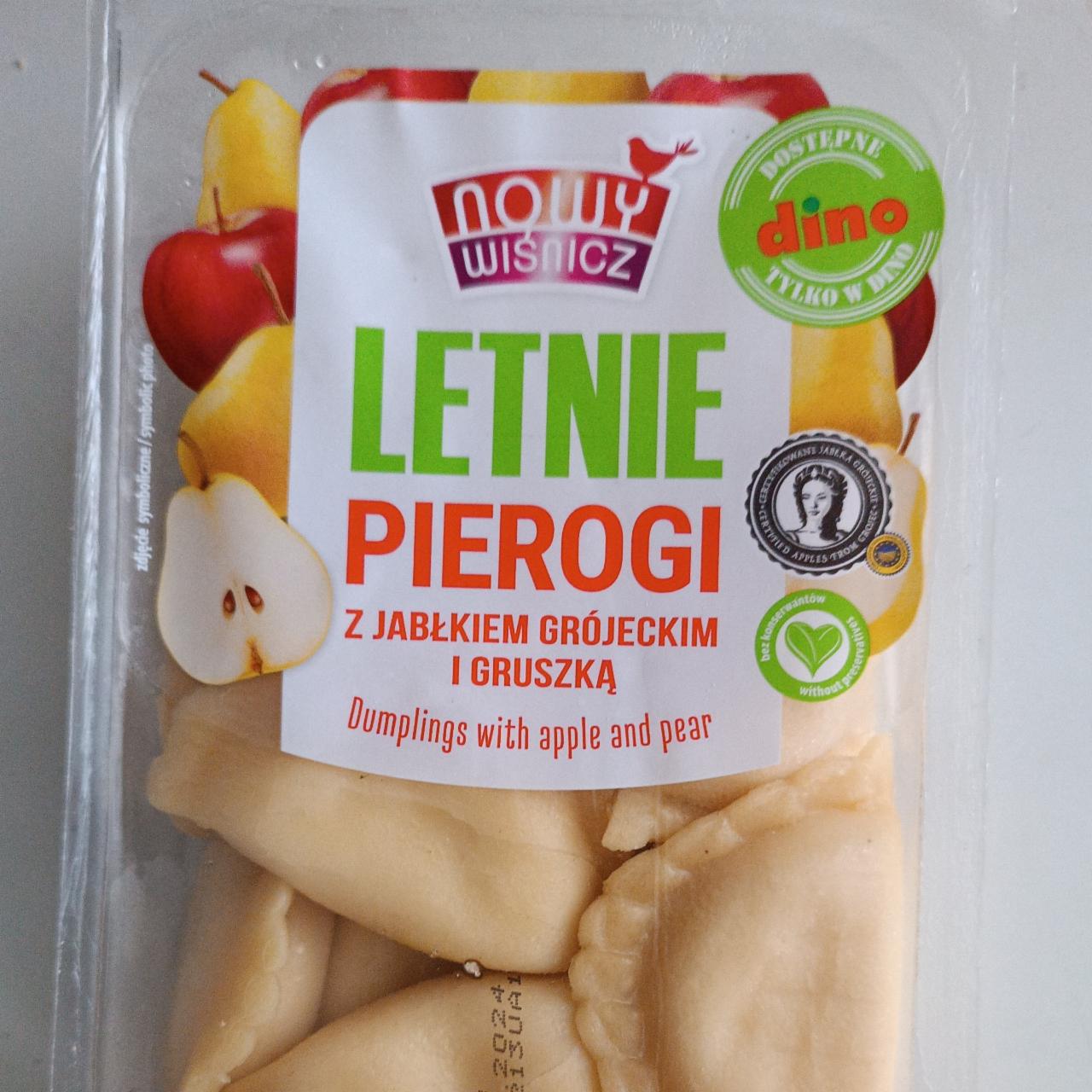 Zdjęcia - Letnie pierogi z jabłkiem grójeckim i gruszką Nowy Wiśnicz