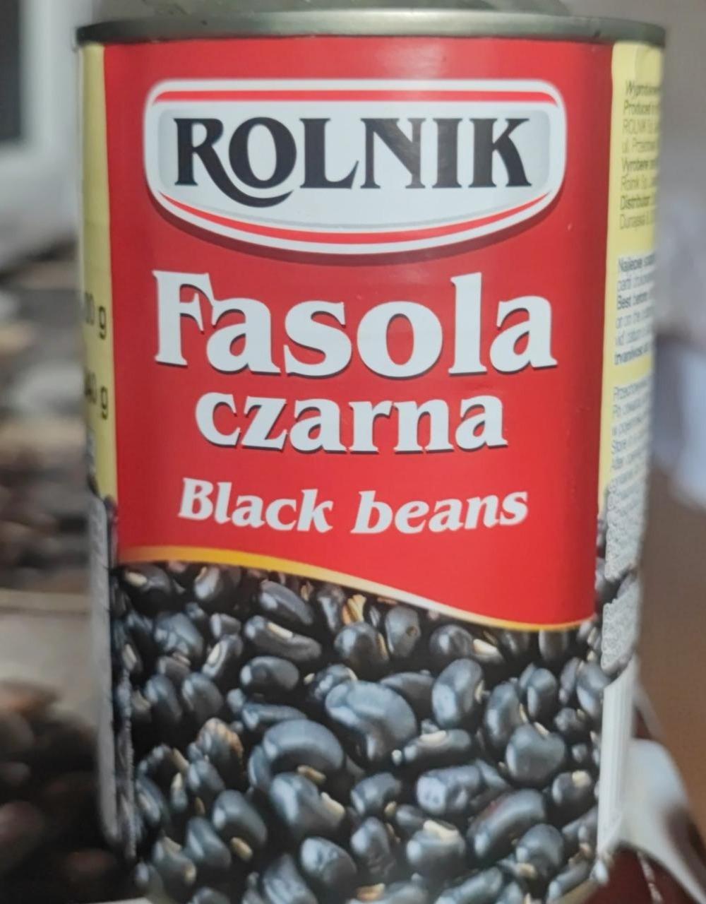 Zdjęcia - Rolnik Fasola czarna 400 g