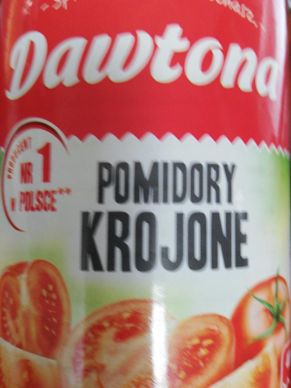 Zdjęcia - Pomidory krojone 400 g Dawtona