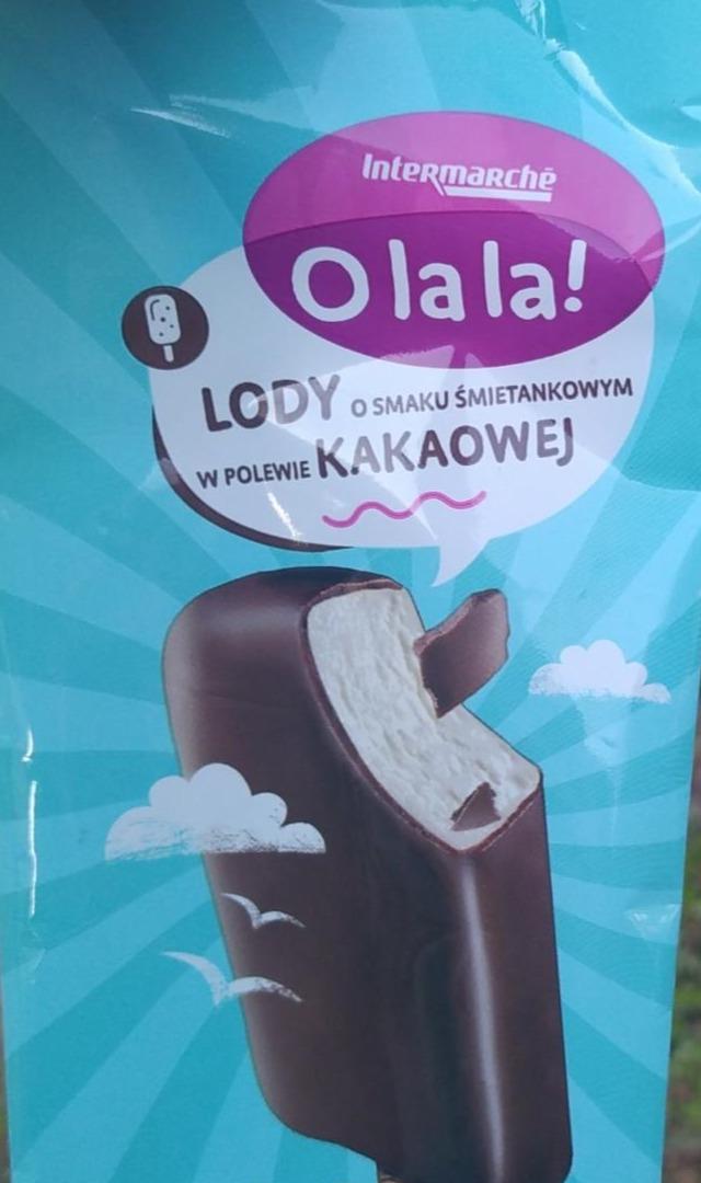 Zdjęcia - Lody śmietankowe kakaowe Intermarche