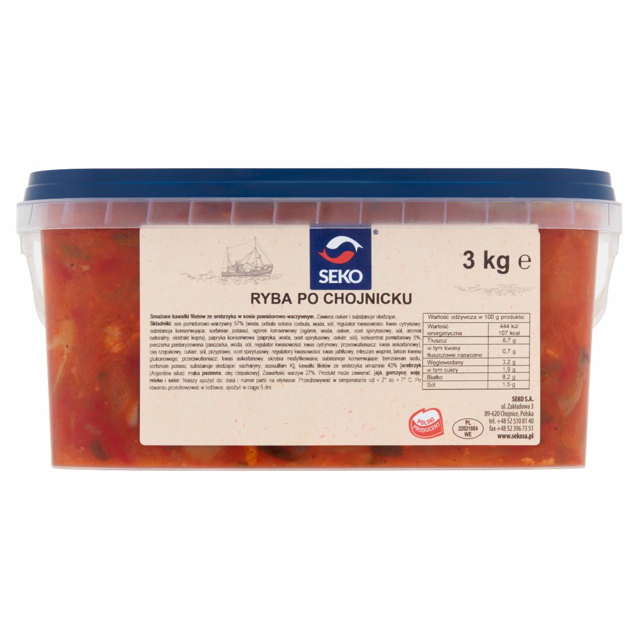 Zdjęcia - Seko Ryba po chojnicku 3 kg